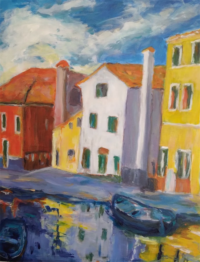 Bilder in Öl oder Acrylmaltechnik