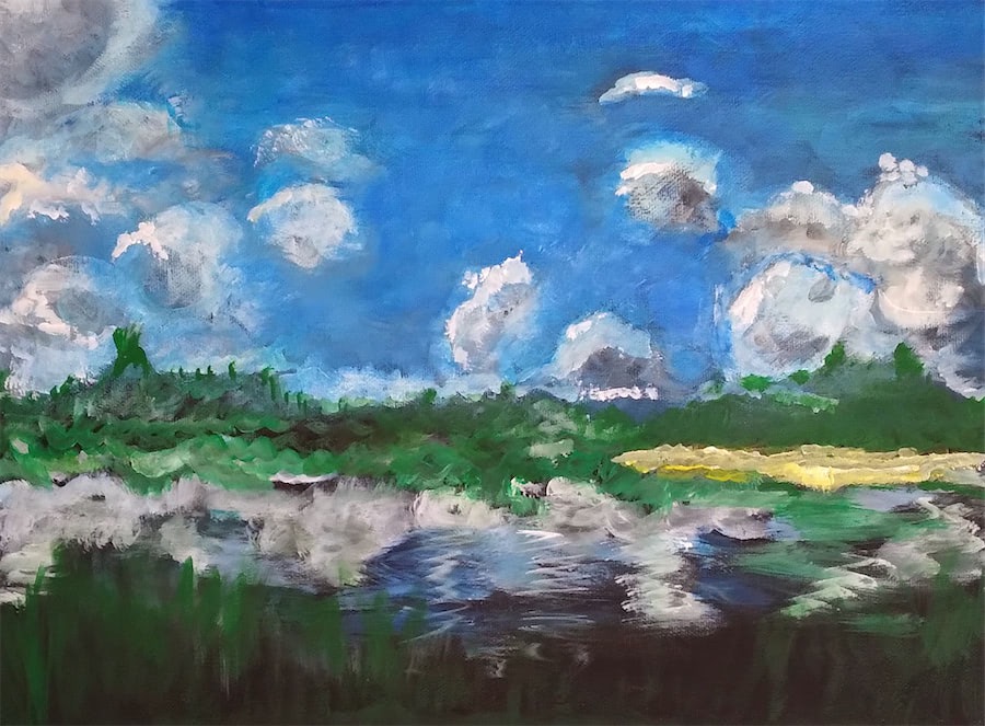 Bilder in &Ouml;l oder Acrylmaltechnik