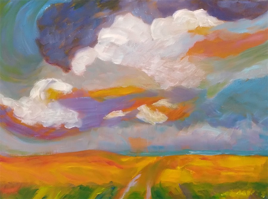 Bilder in &Ouml;l oder Acrylmaltechnik