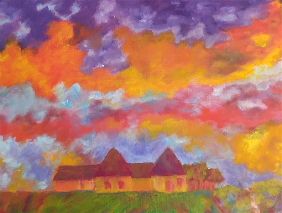 Bilder in &Ouml;l oder Acrylmaltechnik