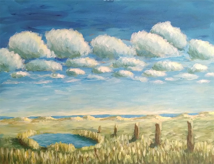 Bilder in &Ouml;l oder Acrylmaltechnik