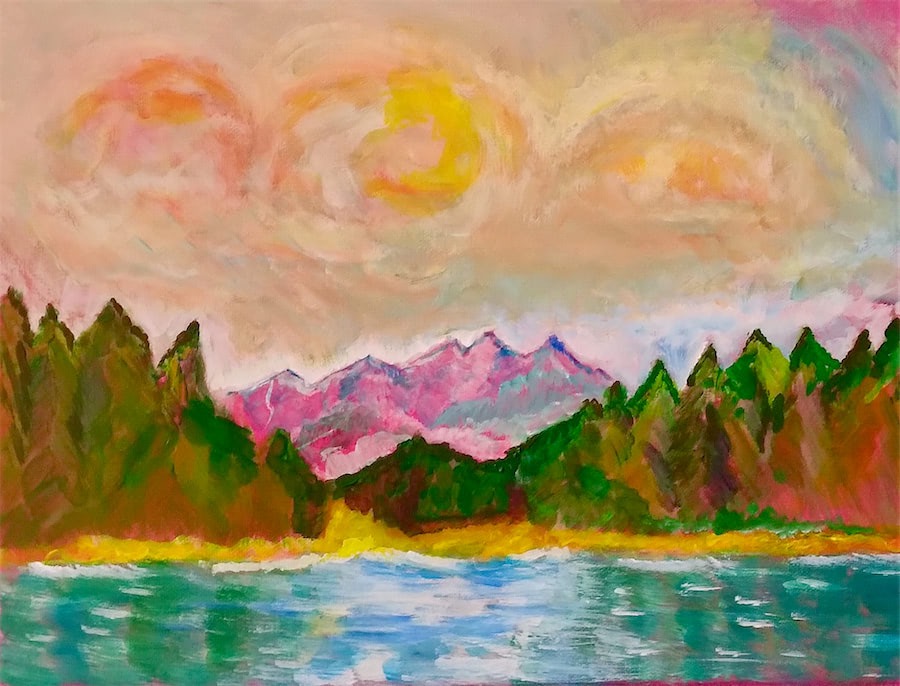 Bilder in &Ouml;l oder Acrylmaltechnik