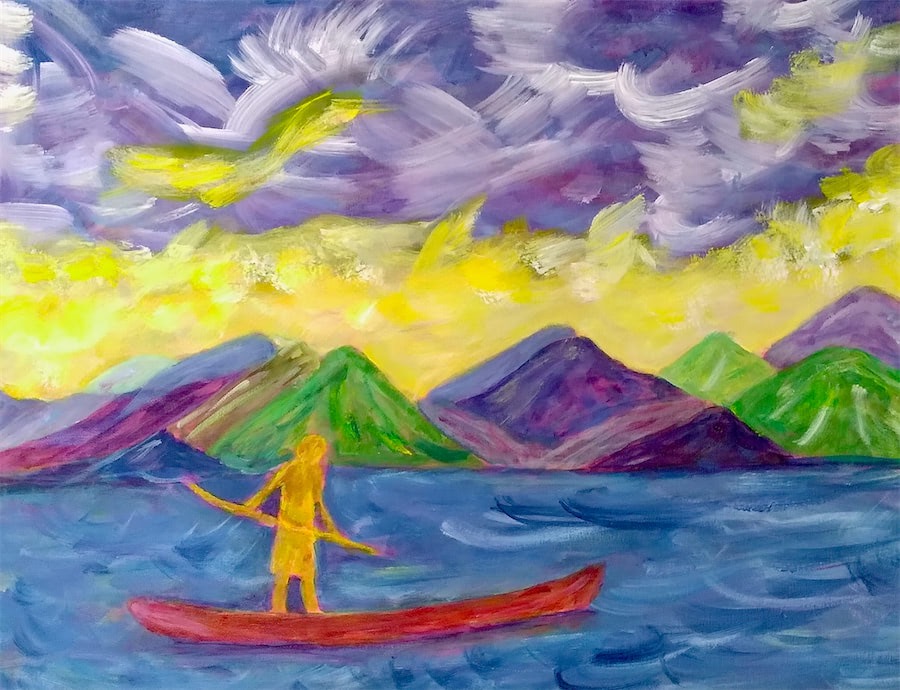 Bilder in &Ouml;l oder Acrylmaltechnik