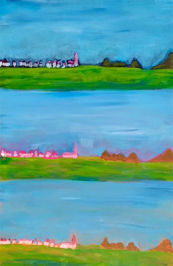 Bilder in &Ouml;l oder Acrylmaltechnik