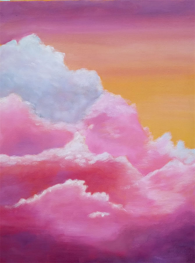 Bild gemalt von Kursteilnehmerin aus dem Malkurs